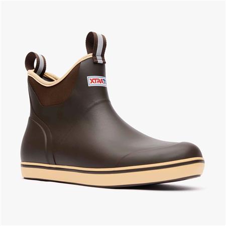 BOTTES HOMME XTRATUF ANKLE DECK BOOT - CHOCOLAT/BEIGE
