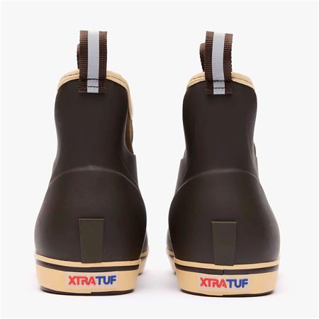 BOTTES HOMME XTRATUF ANKLE DECK BOOT - CHOCOLAT/BEIGE
