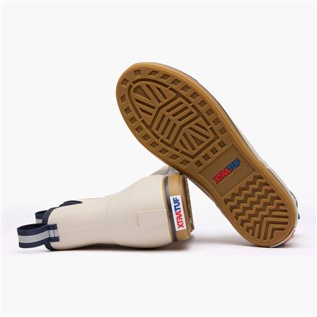 BOTTES HOMME XTRATUF ANKLE DECK BOOT - IVOIRE/BLEU MARINE