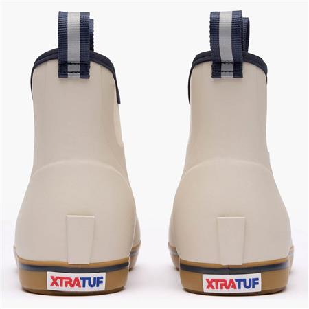 BOTTES HOMME XTRATUF ANKLE DECK BOOT - IVOIRE/BLEU MARINE