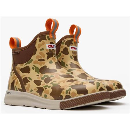 Bottes Homme Xtratuf Ankle Deck Boot Sport - Camouflage Canard