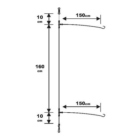 BOTTOM LINE SUNSET SURFCASTING RS COMPETITION SURFCASTING RS COMPETITION SPECIAL ROYALE - FLUORO