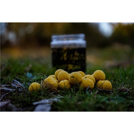 BOUILLETTE ÉQUILIBRÉE PRO ELITE BAITS GOLD WAFTER BOILIE+DUMBELL