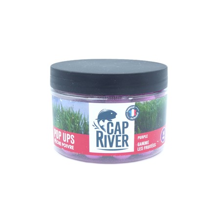 Bouillette Flottante Cap River Pop-Ups - Pêche Poivre - 14Mm