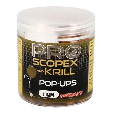 Bouillette Flottante Starbaits Probiotic Scopex Krill Pop
