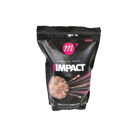 BOUILLETTE MAINLINE HIGH IMPACT - 1KG - SALTY SQUID - 18MM - OCCASION