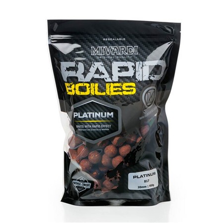 Bouillette Mivardi Rapid Boilies Platinum - B17