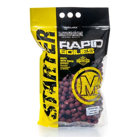 Bouillette Mivardi Rapid Boilies Starter - Fruit Bomb