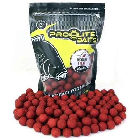 Bouillette Pro Elite Baits Boilies Classic Robin Red