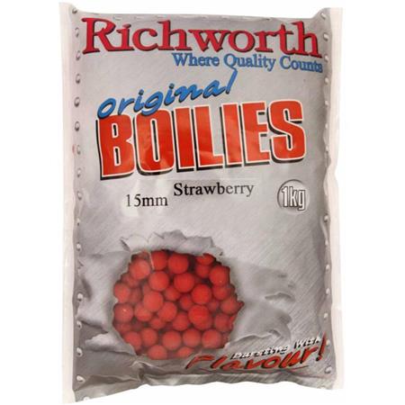 Bouillette Richworth Original Boilies Range - Strawberry