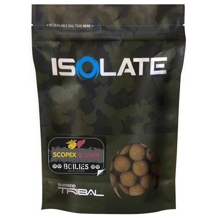 Bouillette Shimano Isolate Boillie Scopex Liver