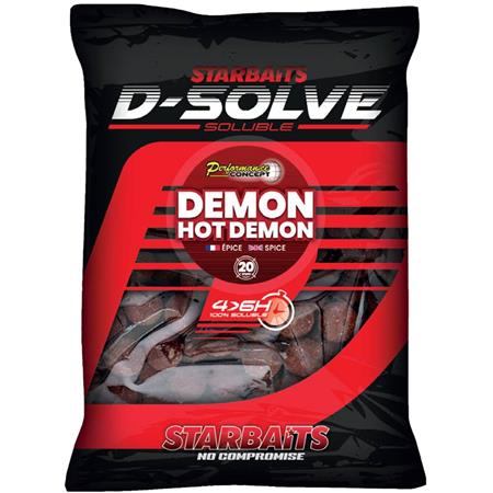 Bouillette Soluble Starbaits Performance Concept Demon Hot Demon D-Solve - 2.5Kg