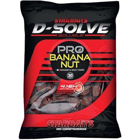 Bouillette Soluble Starbaits Probiotic Pro Banana Nut D-Solve - 2.5Kg