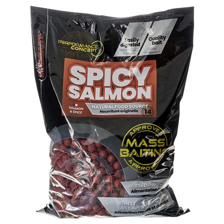 BOUILLETTE STARBAITS PERFORMANCE CONCEPT SPICY SALMON MASS BAITING - 3KG