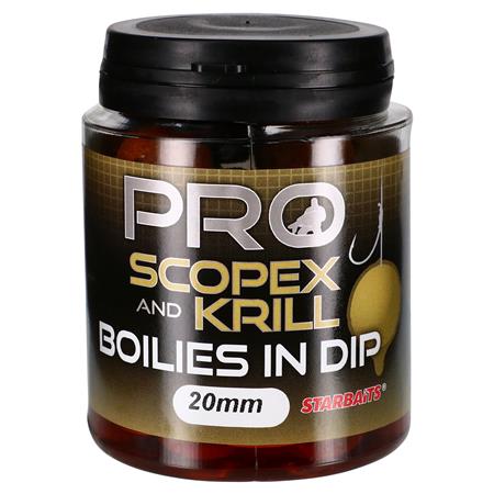 Bouillette Trempée Starbaits Pro Scopex Krill Boilies In Dip