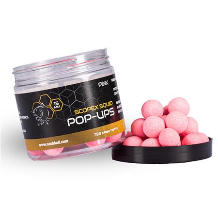 Bouillon Flotante Nashbait Scopex Squid Pop Ups