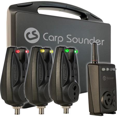 Box Bite Alarms + Receiver Carpsounder Age One