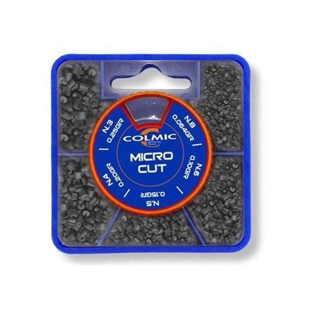 Box Of Lead Weights Colmic Mascotte Micro Cut