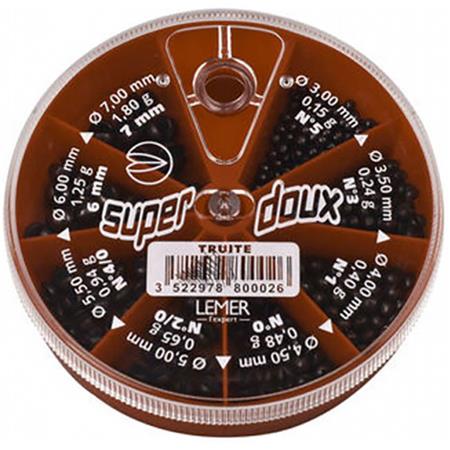 Box Of Sinkers Lemer 8 Trout Compartments