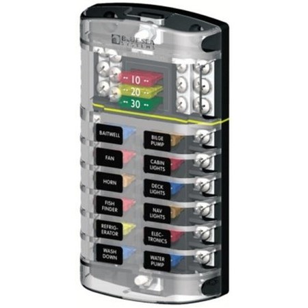 Box Plastimo For Blade Fuses Ato - 12 Fuses