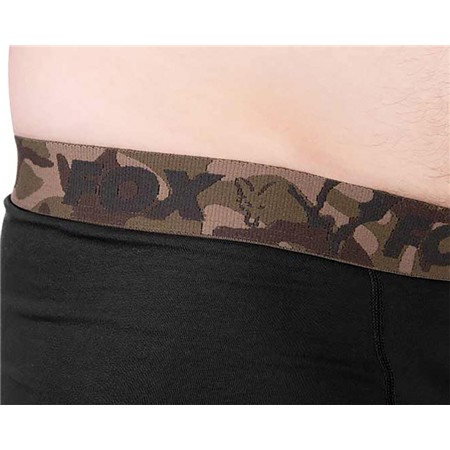 BOXER UOMO FOX BOXER SHORTS - KAKI/NERO - PACCHETTO DI 2