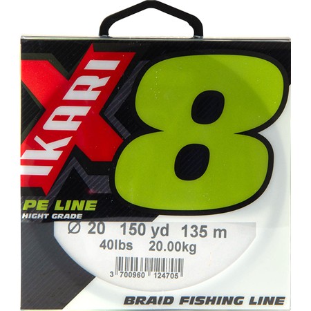 BRAID - CHARTREUSE POWERLINE IKARI X8 - CHARTREUSE