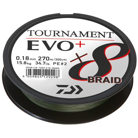 Braid Daiwa Tournament 8 Braid Evo+ 135M