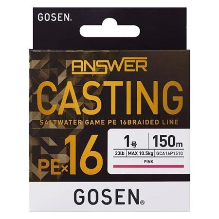 Braid Gosen Answer Casting X16 - 150M