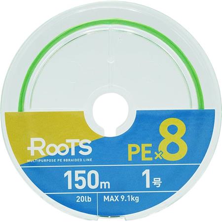 BRAID GOSEN ROOTS PE X8 LIGHT GREEN