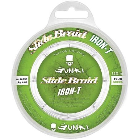 Braid Gunki Slide Braid Iron-T 120 Olive Green - 120M
