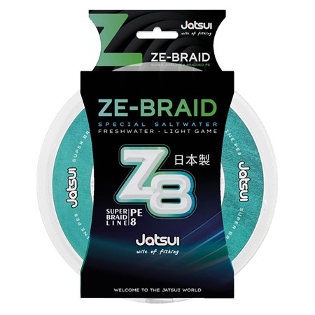 Braid Jatsui Ze-Braid Z8 Green - 300M