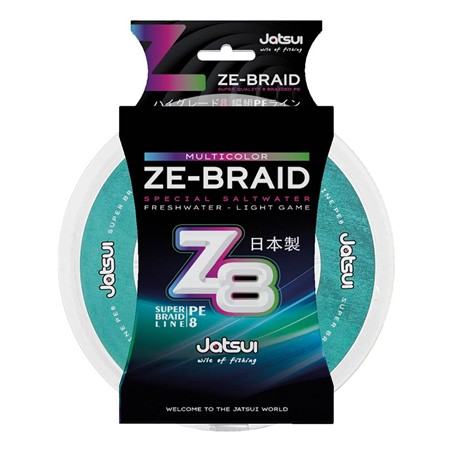 Braid Jatsui Ze-Braid Z8 Multicolor - 500M