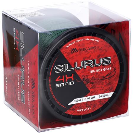 BRAID MIKADO SILURUS 4 X BRAID - GREEN - 600M