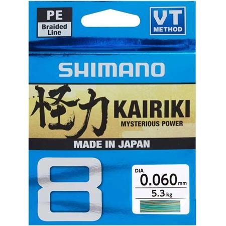 Braid Shimano Kairiki Sx8 Yellow 300M