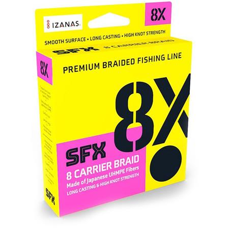 Braid Sufix Sfx 8X Hot Yellow - 3200M