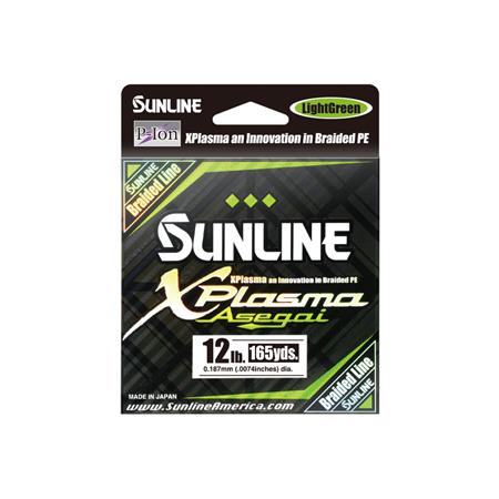 Braid Sunline Xplasma Asegai Vert - 150M