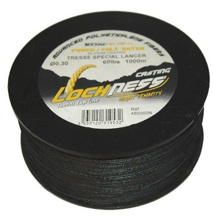 Braid Technipêche Loch Ness Black - 1000M