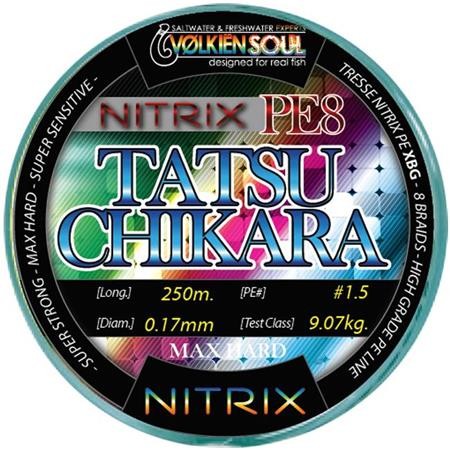 Braid Volkien Nitrix Pe8 Tatsu Chikara - 250M