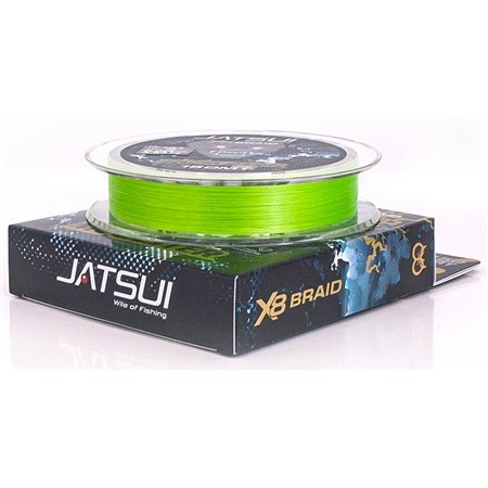 BRAIDED LINE JATSUI MOONSTER BRAID GREEN - 300M