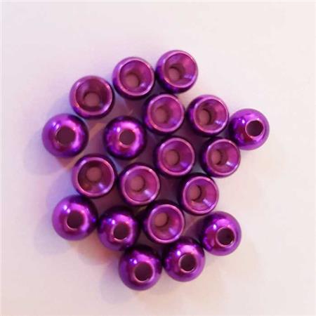 Brass Bead - Purple Tof - Purple