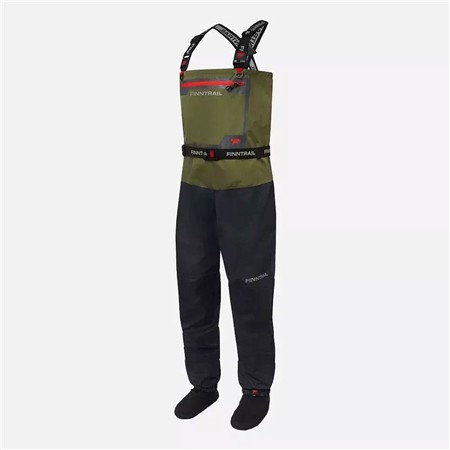 Breathable Stocking Waders Finntrail Wademan - Khaki