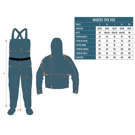 BREATHABLE WADERS DEVAUX ZIP 400 BOTTE - OLIVE