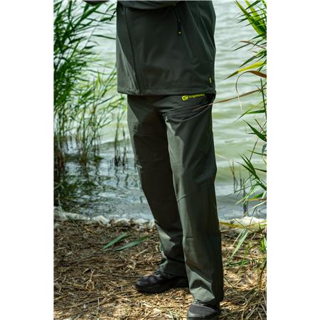 BROEK HEREN - GREEN RIDGE MONKEY APEAREL THERMAPRO SHELL - GREEN