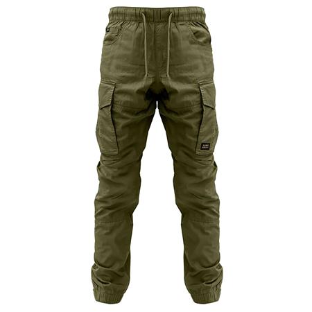 BROEK HEREN - KAKI KUMU CARGO PANTS UTILITY - KAKI