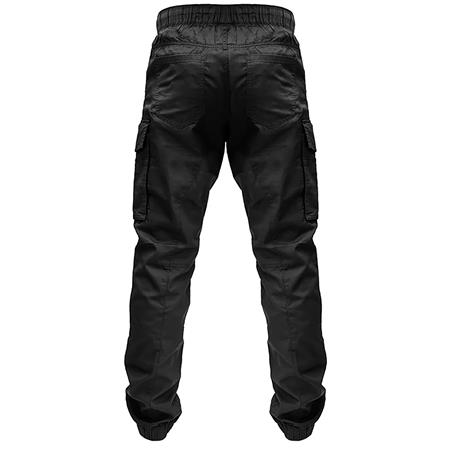 BROEK MANNEN - ZWART KUMU CARGO PANTS UTILITY - NOIR