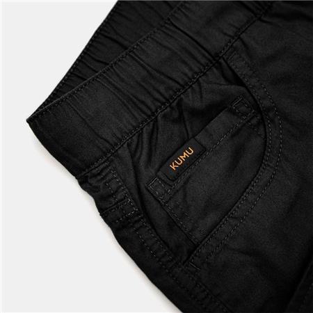 BROEK MANNEN - ZWART KUMU CARGO PANTS UTILITY - NOIR