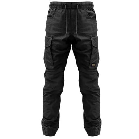 BROEK MANNEN - ZWART KUMU CARGO PANTS UTILITY - NOIR