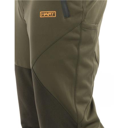 BROEK VOOR MANNEN HART STILK-ST - OLIVE FONCÉ