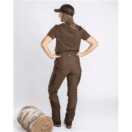 BROEK VOOR VROUWEN PINEWOOD FURUDAL RETRIEVER ACTIVE W - MARRON CLAIR/MARRON FONCÉ