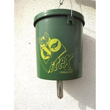 Bucket Feeder Vitex 22 Litres Avec Spirale À Ressort